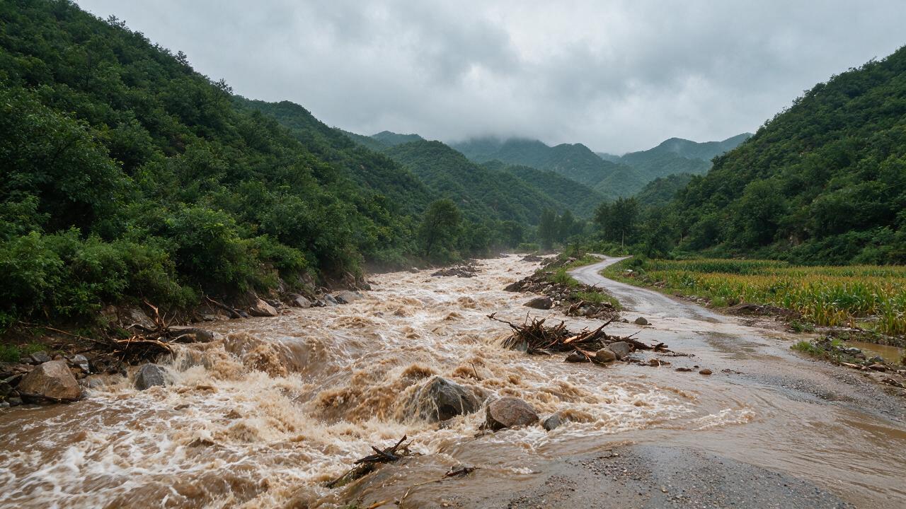 北京东部河北东北部局地山洪风险极高:短时强降水触发红色预警