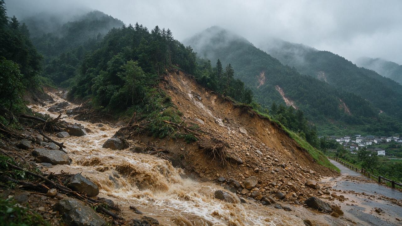 河北辽宁安徽等地地质灾害风险升级,红色预警区域景区户外线路需紧急避险